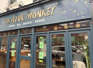 Azul Monkey Coffee Shop front