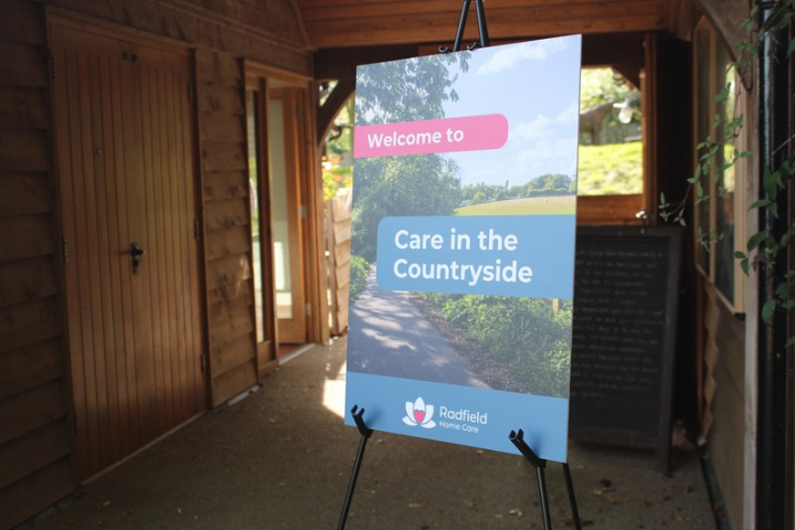 Care in the Countryside event hosted by Radfield Home Care
