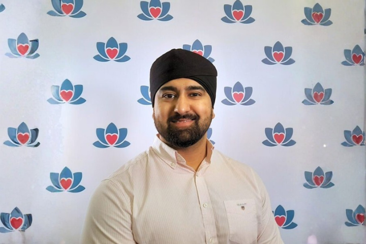 Dalvir Syan joins Maidenhead Thames Rotary Club as first member