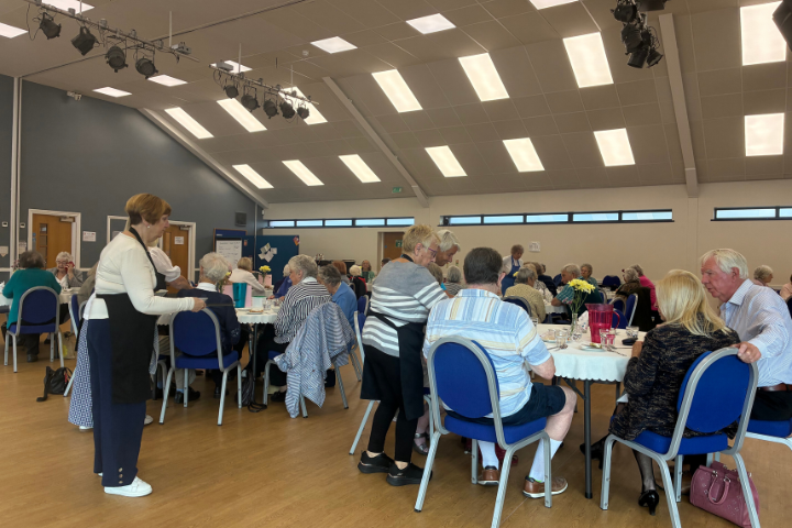 New partnership with Christ Church Luncheon Group in Aughton