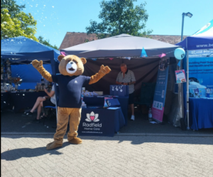 Brad the Radfield Bear at the Worcester show