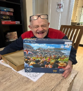 Radfield client Alfred the Great with his favourite puzzle