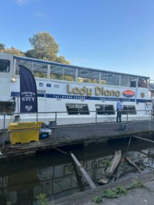 70s and 80s boat fun on the River Dee: How Radfield Chester celebrates its team